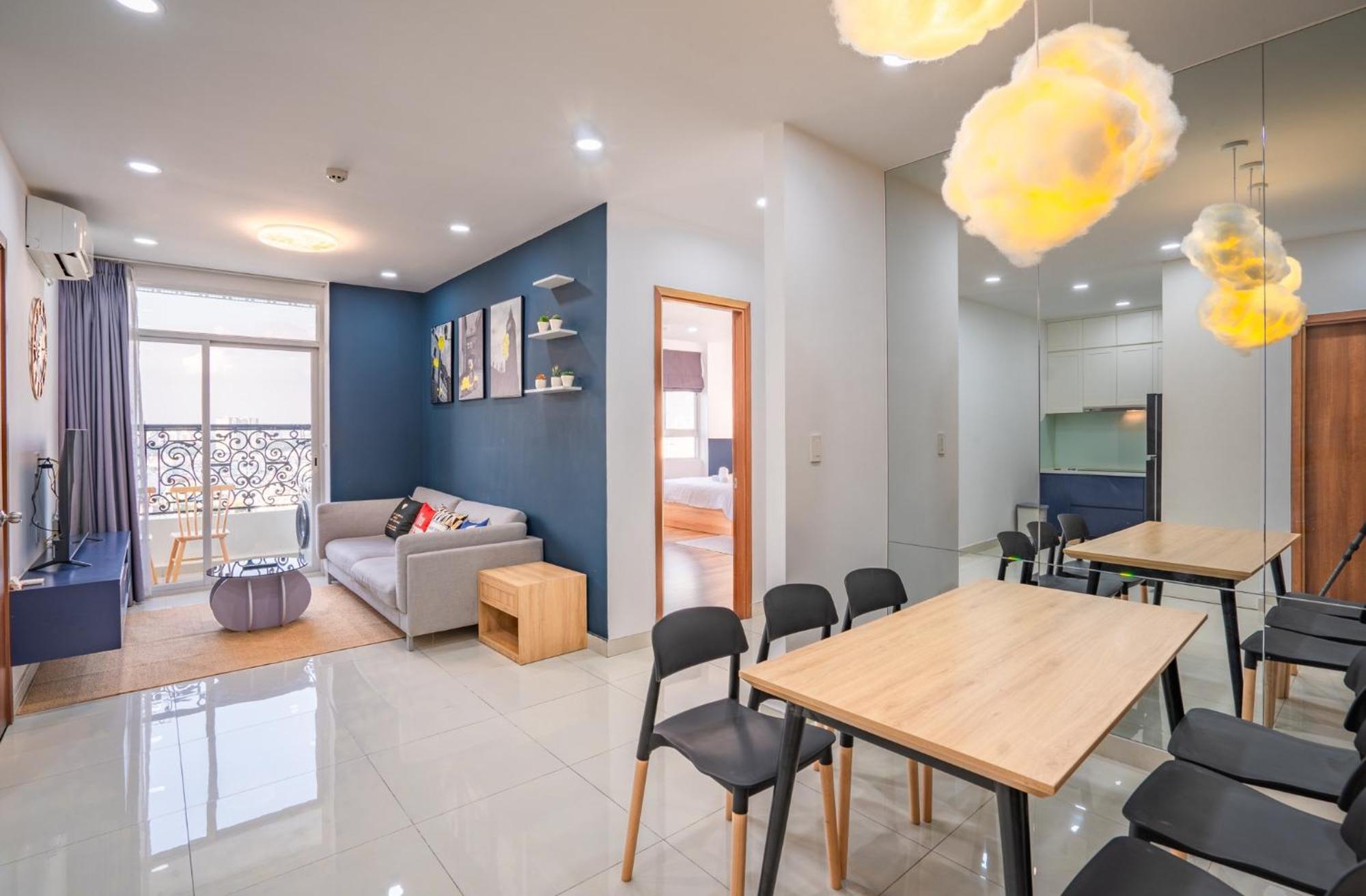 Spacious 4br Apat At Saigon Centre With Pool, Supermarket, View Apartamento